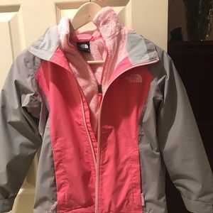 Girls North face jacket